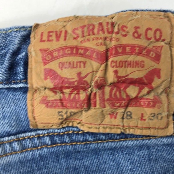SOLD Levi’s High-Waisted Distressed Skinny Jeans - Picture 5 of 5